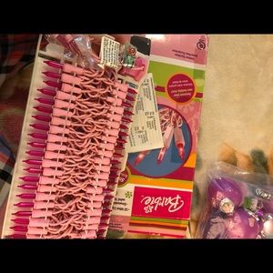 Barbie christmas vintage  🎄 pink mini lights
